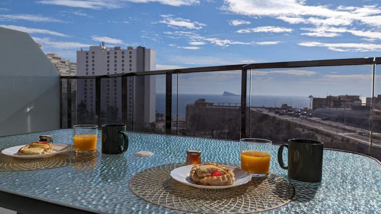 Sunset Waves Lovely Apartment بينايدورم المظهر الخارجي الصورة